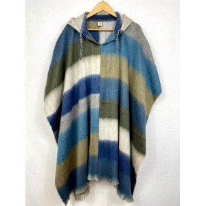 poncho alpaga recyclé