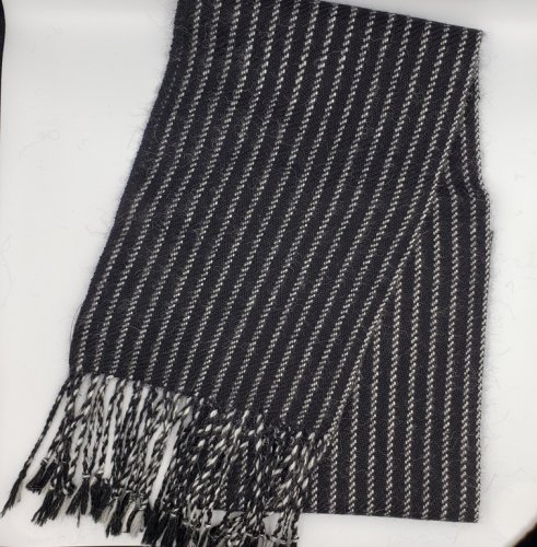 Foulard tissé alpaga
