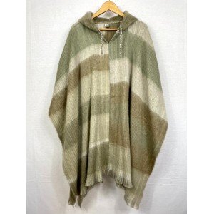 poncho alpaga recyclé